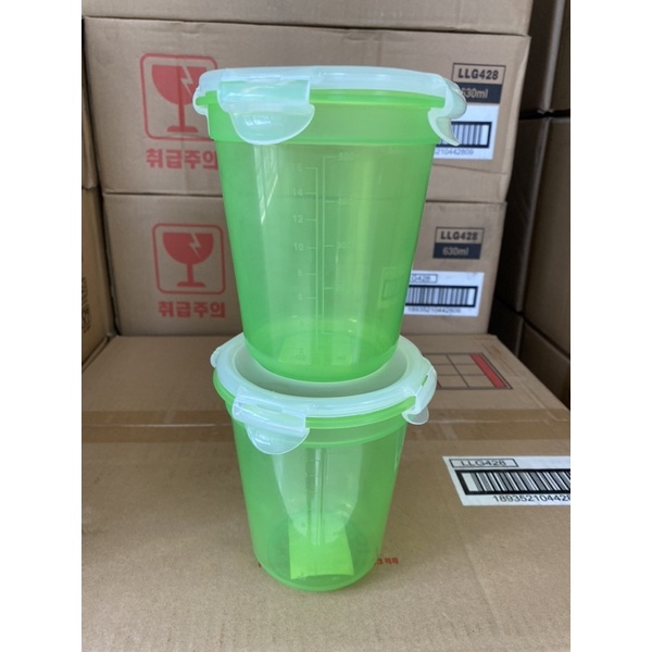 SET 2 HỘP BẢO QUẢN BẰNG NHỰA 640ML - HSM9140