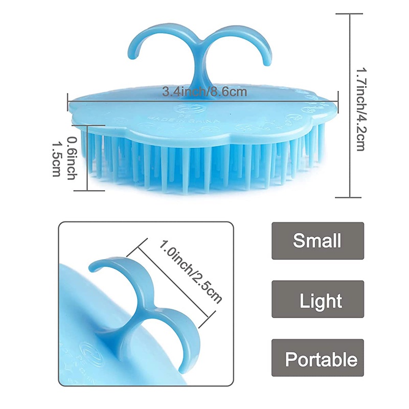 Bàn Chải Silicone Mát Xa Cơ Thể Khi Tắm Tiện Dụng