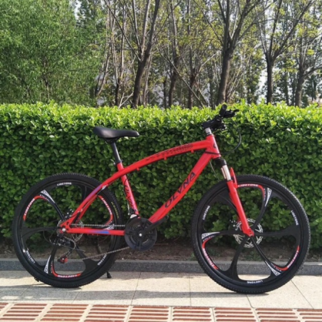 Xe đạp thể thao vành đúc 26icnh sẵn đen