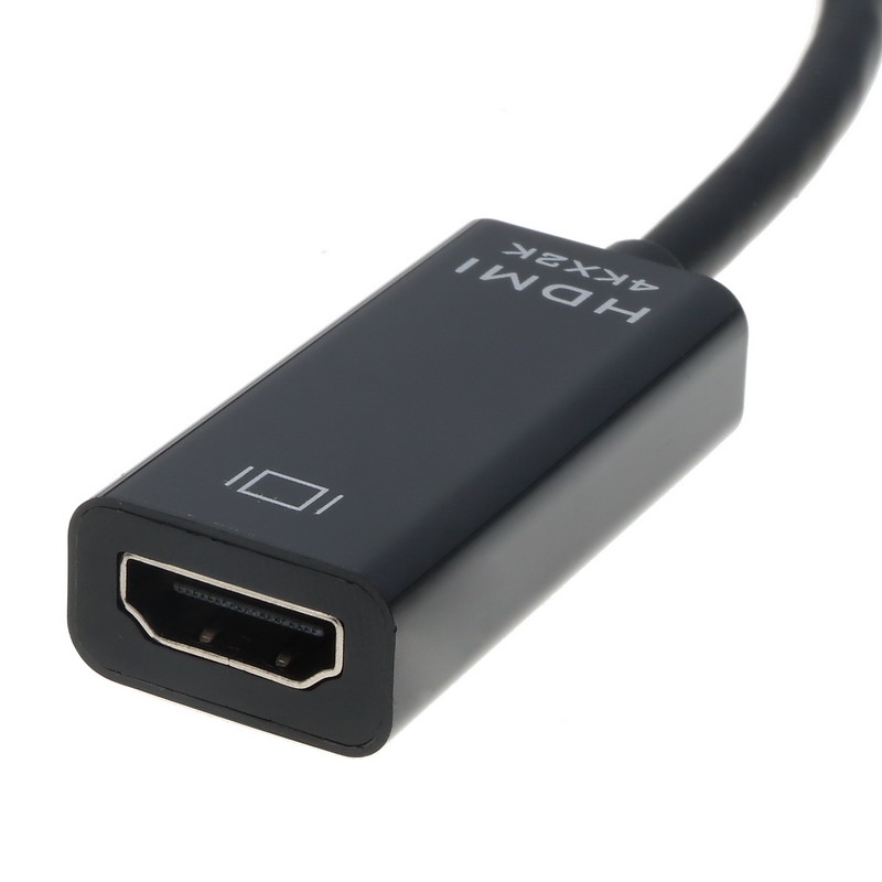 Dây cáp mini chuyển đổi cổng HDMI Adapter DP To HDMI Converter tiện lợi dành cho Apple Mac Macbook Pro Air