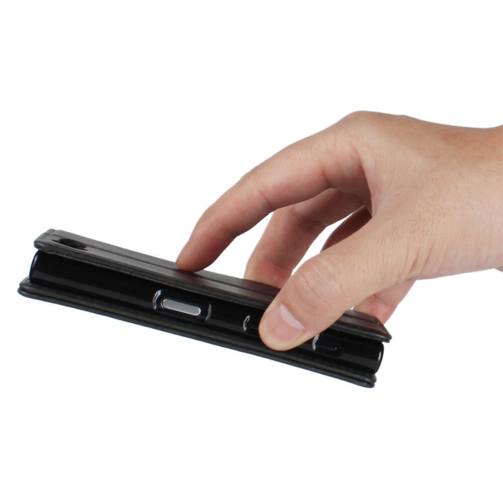 Bao Da Điện Thoại Nắp Lật Nam Châm Kèm Ngăn Đựng Thẻ Cho Sony Xperia Xa1 Ultra Xa1 Ốp