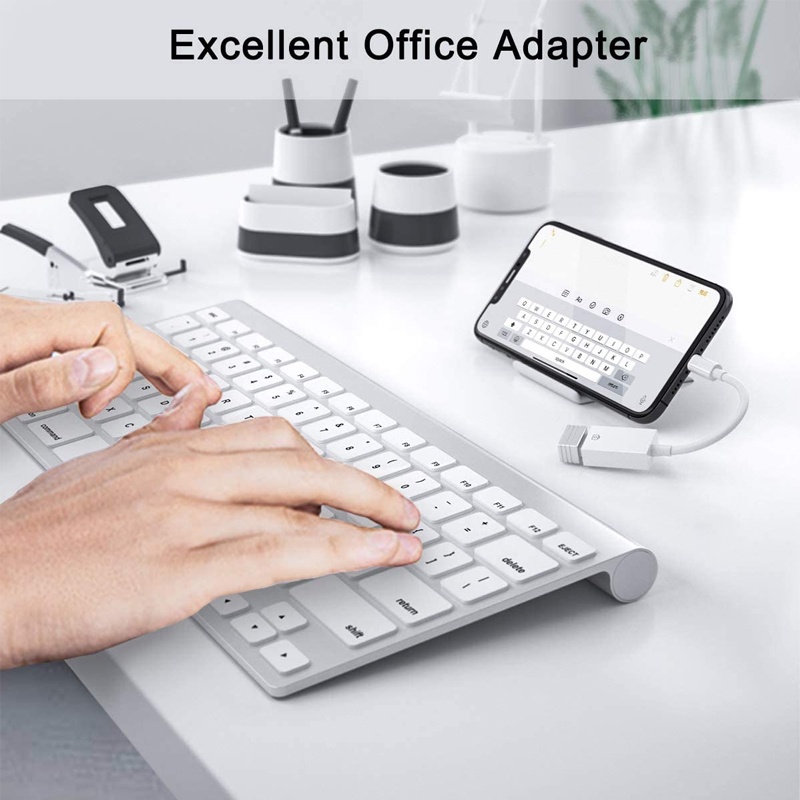 Lightning To USB 3.0 Đầu Đọc Camera Bộ Kết Nối Bộ Dữ Liệu Cáp OTG Cho iPhone 14 13 12 7 8P 6 X XR XS Max 11pro / Cho iPad 3 4 Mini Pro