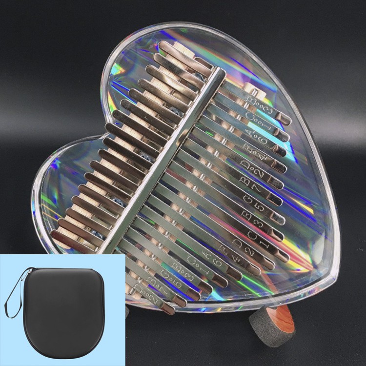 Kalimba Cầu Vồng Rainbow 17 Phím Cao Cấp Chính Hãng - Tặng Hộp Chống Sốc