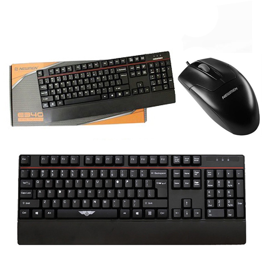 Bộ bàn phím NEWMEN E340 + Chuột NEWMEN M266 [ Chính Hãng ]