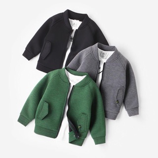 áo bomber nỉ cho bé trai