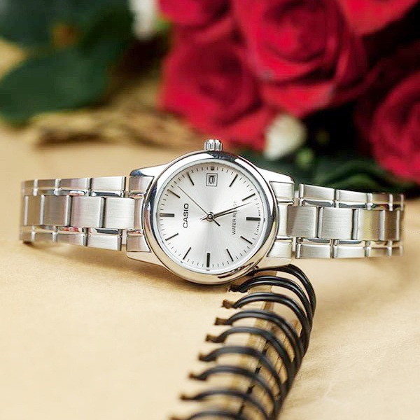 Đồng hồ nữ Casio LTP-V002 LTP-V002G LTP-V002D LTP-V002L LTP-V002GL chính hãng Anh Khuê
