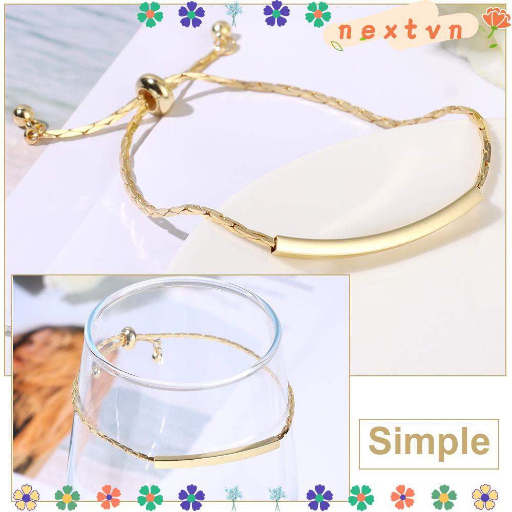 Vòng Đeo Tay Kiểu Dáng Đơn Giản Thời Trang Cho Nữ
