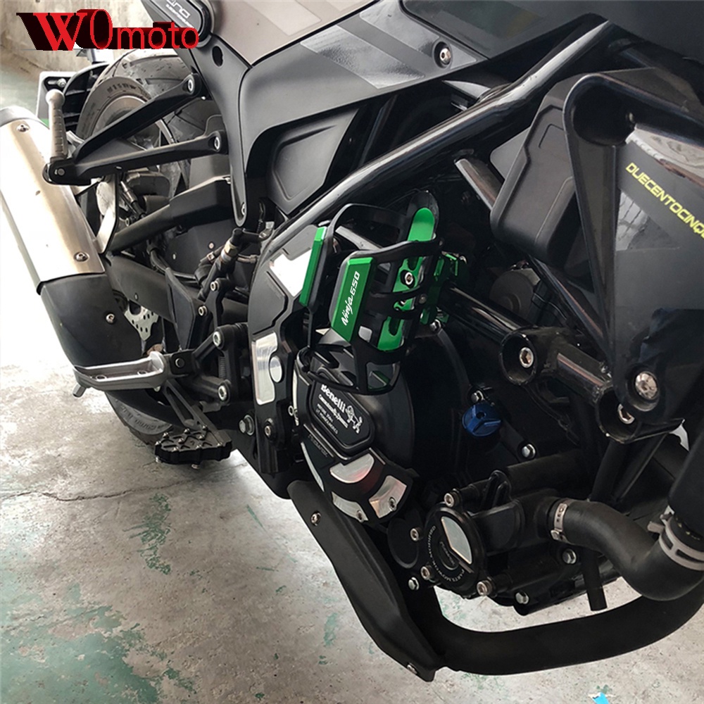 Phù Hợp Giá Đỡ Bình Nước Bằng Hợp Kim Nhôm Cho Xe Mô Tô Kawasaki Ninja 400 NINJA400 Z400