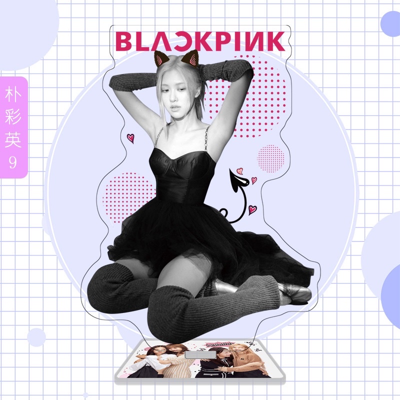 *Có-Sẵn* ẢNH STANDEE BLACKPINK ROSÉ TƯỢNG ACRYLIC