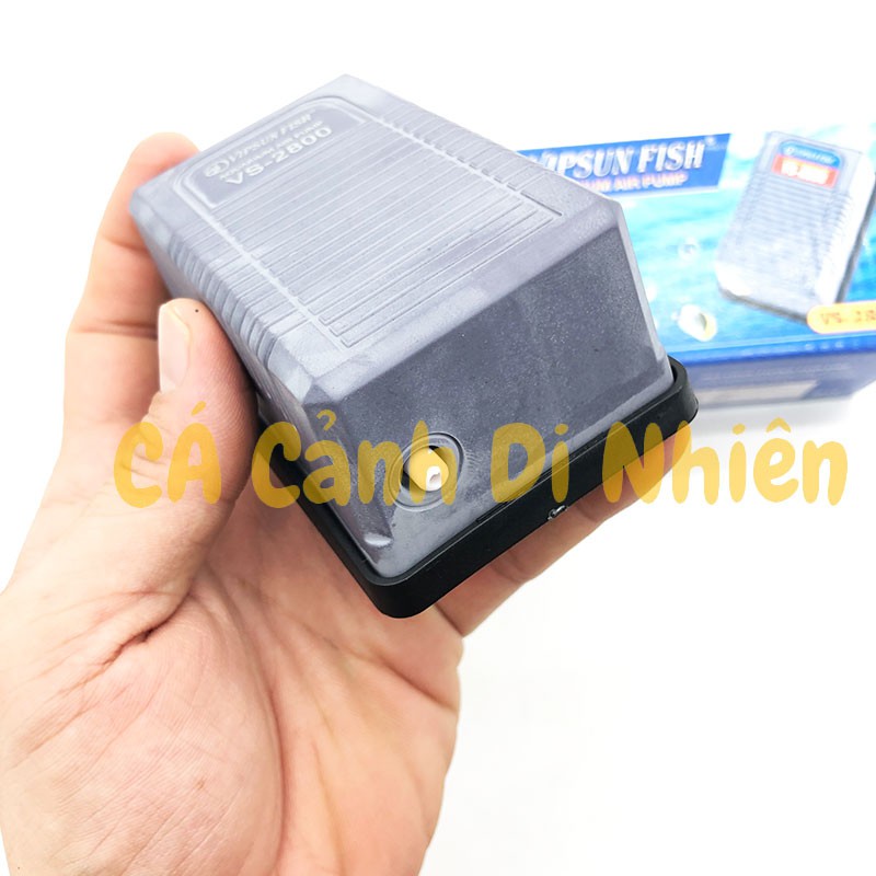 Máy sủi khí oxy 1 vòi VIPSUN Vs2800 VS-2800 2.5W thổi khí oxy cho hồ cá