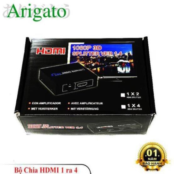 Bộ chia HDMI 1/4 ARIGATO Đảm Bảo Chất Lượng.BCH1