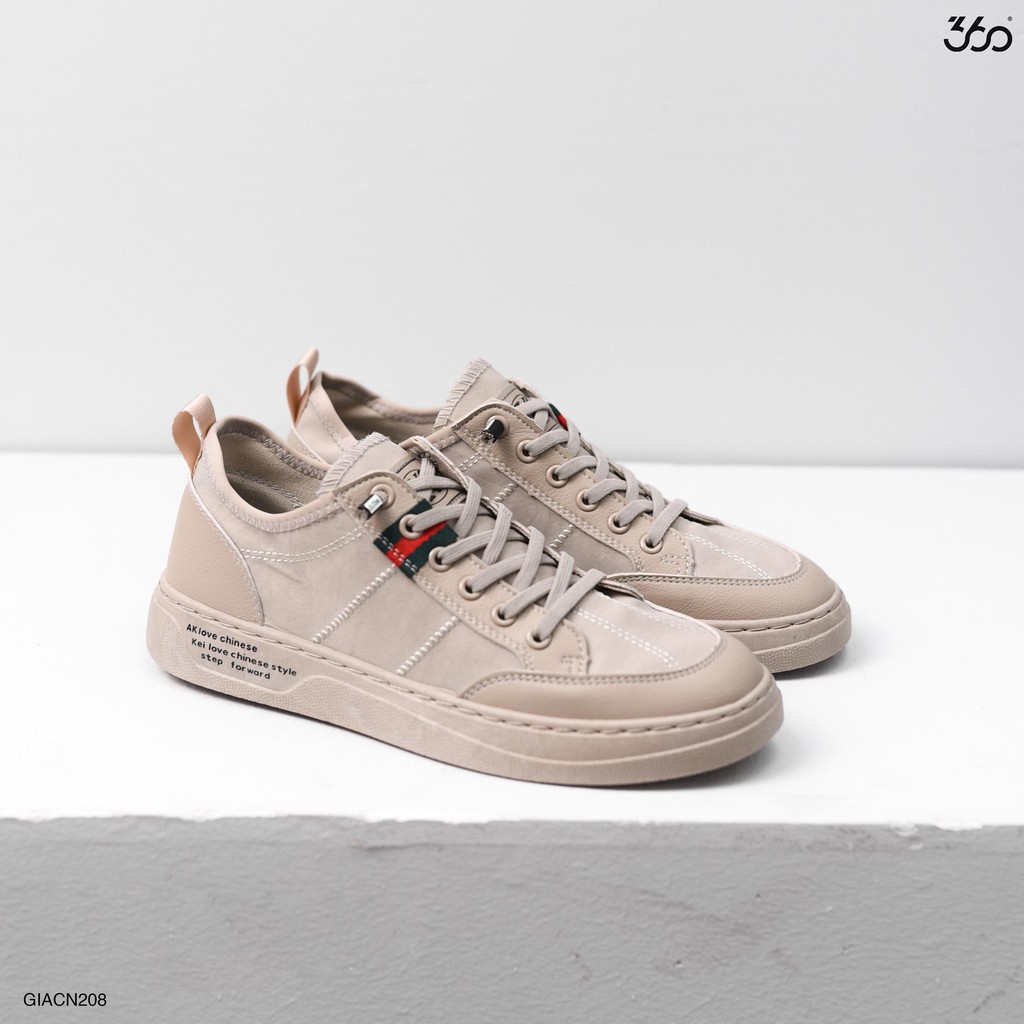 Giày sneaker nam thương hiệu 360 BOUTIQUE trẻ trung, phong cách - GIACN208 | BigBuy360 - bigbuy360.vn