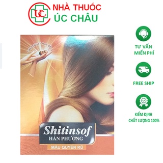 Nhuộm tóc màu nâu hạt dẻ Shitinsof hán phương linh chi