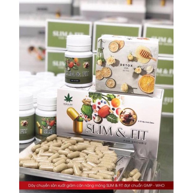 [chính hãng 100%]giảm cân SLIM & FIT (combo 12 món) | BigBuy360 - bigbuy360.vn
