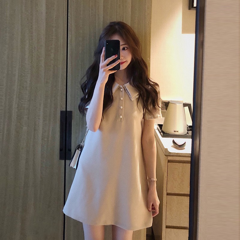 2019 popular summer skirt fairy super fairy Sen Zhi smoked temperament is very popular French niche platycodon dress