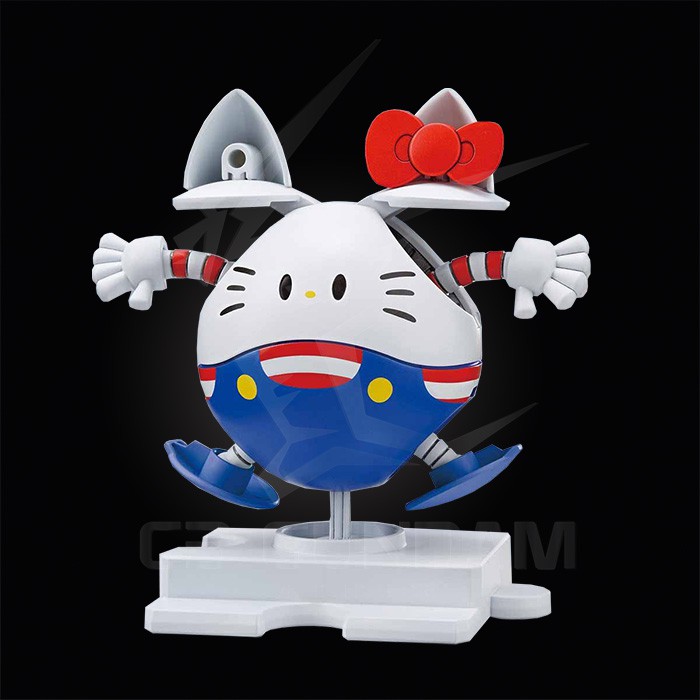 MÔ HÌNH GUNDAM BANDAI HAROPLA HELLO KITTY X HARO (Anniversary model)