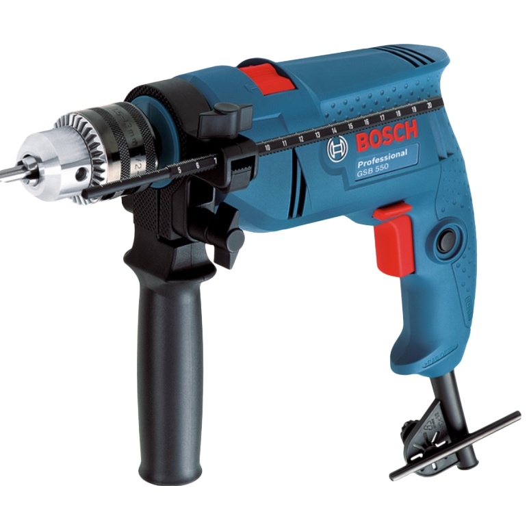 Bộ máy khoan động lực Bosch GSB 550 SET 100 chi tiết