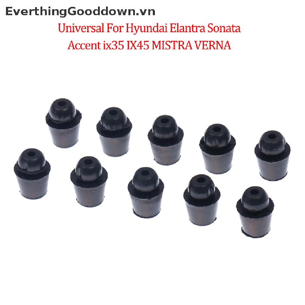 Set 10 Vỏ Cao Su Chống Sốc Cho Cửa Xe Ô Tô