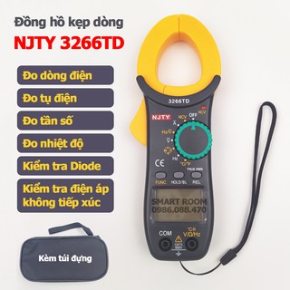 Đồng hồ vạn năng kìm kẹp dòng ampe kế NJTY 3266TD