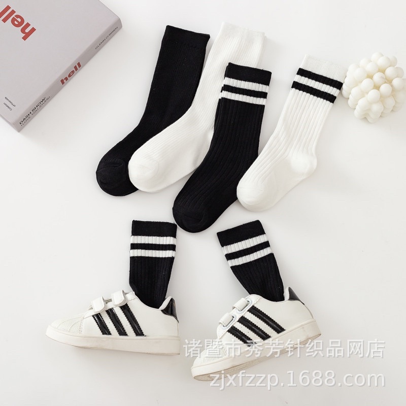 Tất vớ cao cổ QC phong cách HQ chất xịn cho bé từ 1-3t