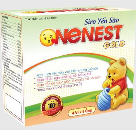 YẾN SÀO ONENEST GOLD– Hỗ trợ giúp trẻ ăn ngon, hết biếng ăn, tăng cân đạt chuẩn