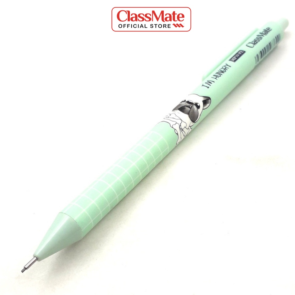 Hộp 30 Bút Chì Bấm 0.5mm CLASSMATE Nét Bút Mịn, Đậm, Đầu Bút Thiết Kế Quai Cài Tiện Lợi MP19-PE
