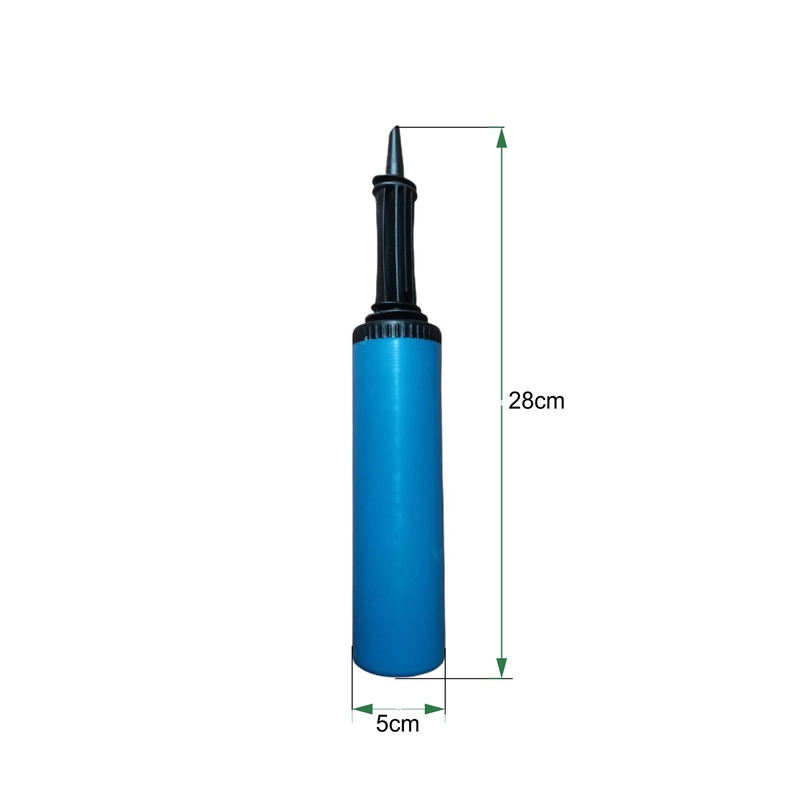 BƠM BONG BÓNG CẦM TAY KÍCH THƯỚC 28cm x 5cm, BƠM BÓNG NHANH VÀ DỄ SỬ DỤNG