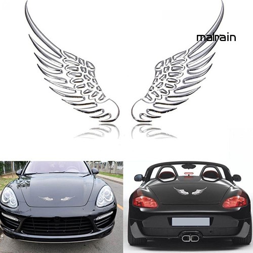 【VIP】Cool 3D Car Metal Eagle Wing Emblem Badge Trunk Auto Sticker Vehicle Decal Decor