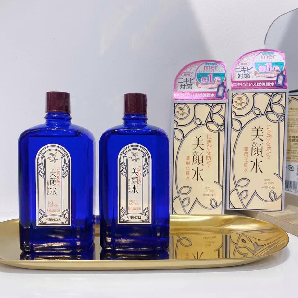 Nước hoa hồng ngừa mụn Meishoku Bigansui Nhật Bản 90ml
