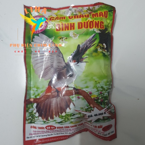 Cám Chào Mào Bình Dương  200gr - Dành Cho Chim Thay Lông