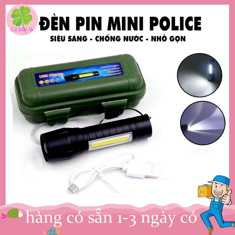 Đèn Pin Siêu Sáng Cao Cấp Mini T1 Zoom Full Box | BigBuy360 - bigbuy360.vn