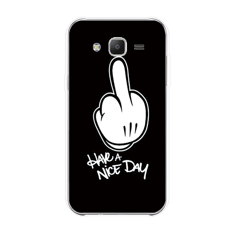 Ốp điện thoại TPU mềm màu đen cho Samsung Galaxy J3 J5 J7 2015 2016