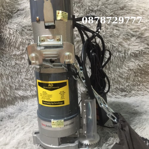 Bộ moter cửa cuốn  400kg chân chụm