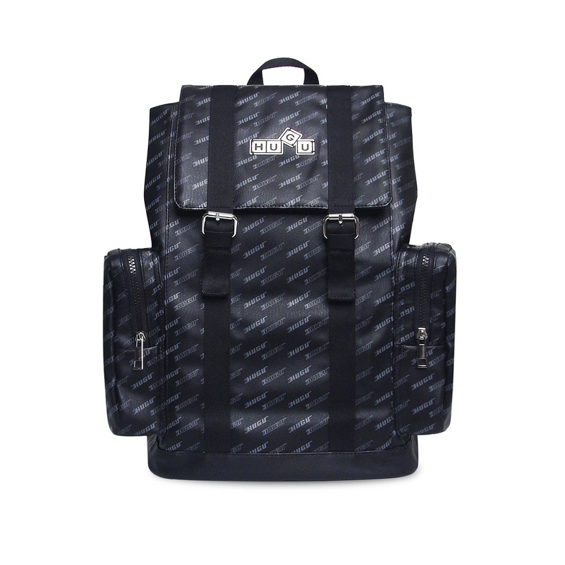 Balo da thời trang HUGU Backpack SS6 đi học đi chơi đựng vừa laptop macbook 16 inch chất da cao cấp không thấm nước