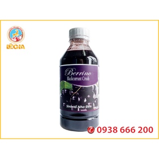 Sinh Tố BERRINO Nho Đen 1L (BLACKBERRY SMOOTHIE BASE)
