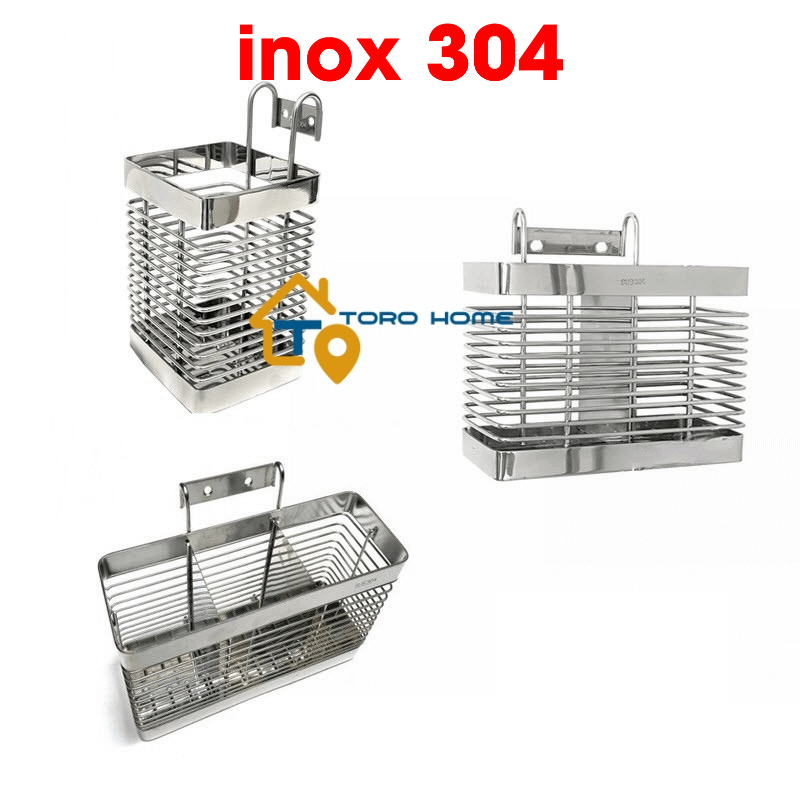 Ống đũa inox 304 ĐV-1  ĐV-2  ĐV-3  Toro Home, kiểu lưới, Cam kết inox Chuẩn 304