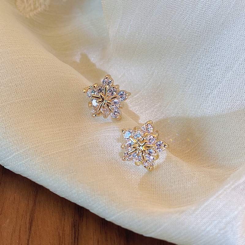 Bông tai thiết kế đơn giản thời trang phong cách Hàn Quốc