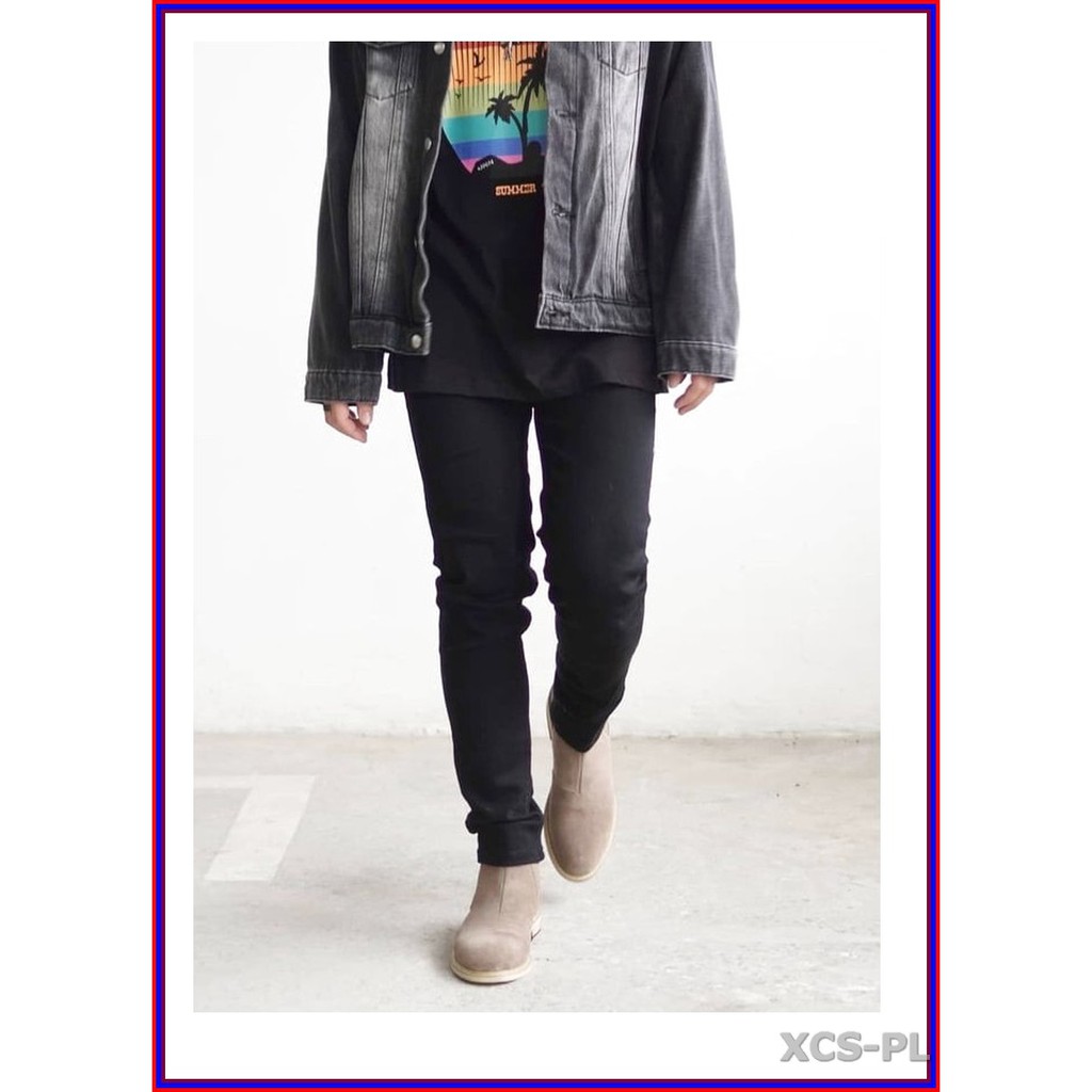 Quần jean nam cao cấp ĐEN TRƠN siêu đẹp không xù lông, không ra màu, chất giãn tốt đenTRƠN.208