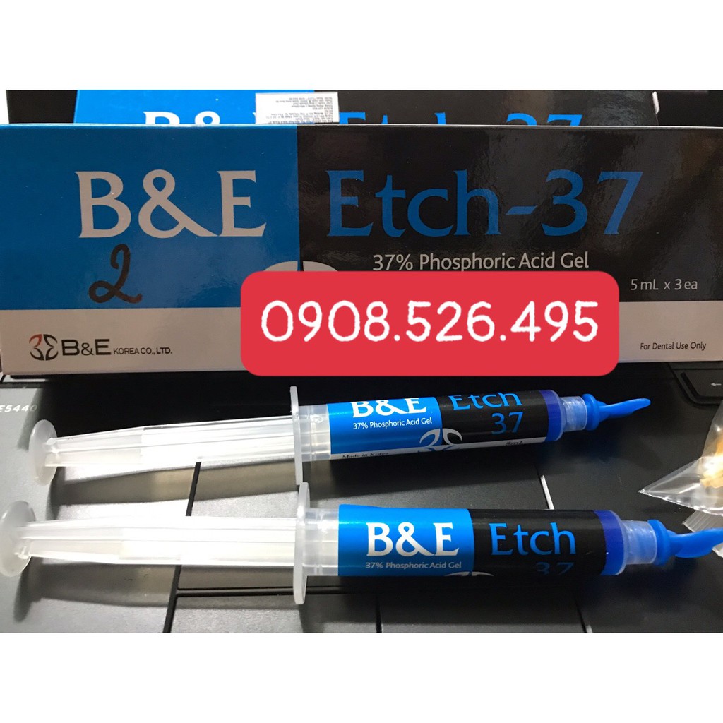 Vật liệu soi mòn - Etching gel B&amp;E 37%