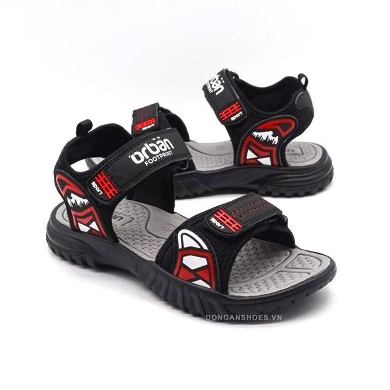 Sandal trẻ em Urban quai dán SD2015- Đen