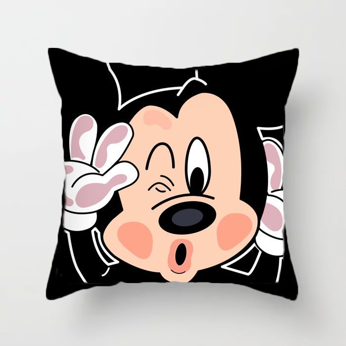 Gối nhồi bông chuột Mickey hoạt hình Disney dễ thương