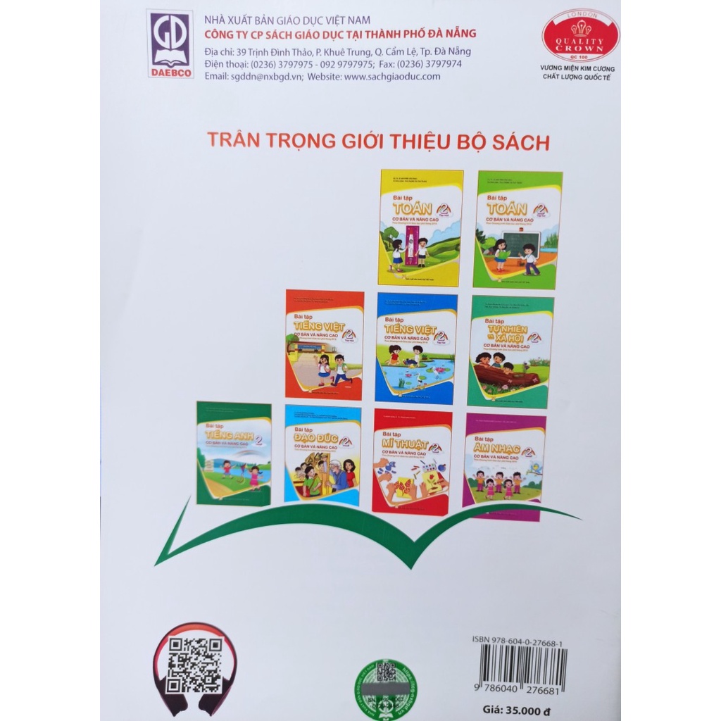 Sách - Bài tập Tiếng Anh cơ bản và nâng cao lớp 2