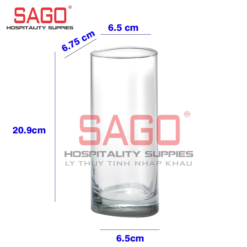 Ly Thủy Tinh Ocean Trinity Hi Ball 380ml , Nhập Khẩu Thái Lan