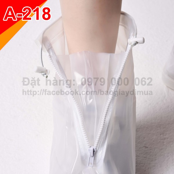✪ Loại 1 ✪ Bao bọc giày đi mưa A218 - đi mưa, đi tuyết, lội nước, đế chống va đập | BigBuy360 - bigbuy360.vn