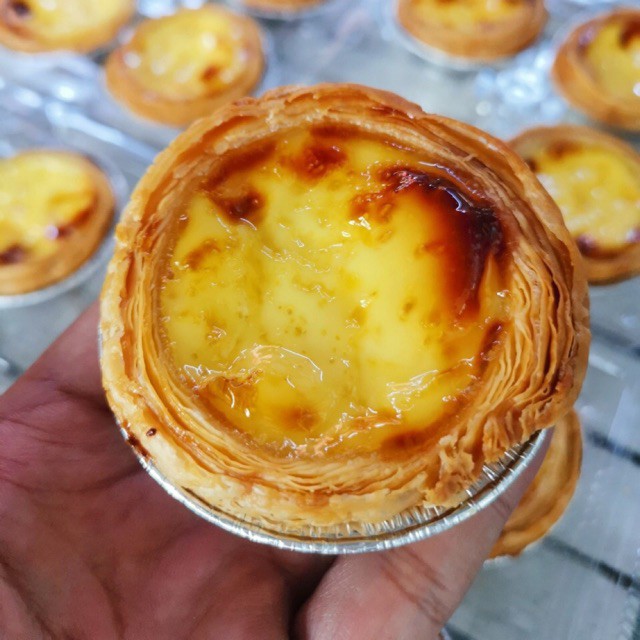 Đế Bánh Tart Trứng Vị Truyền Thống/Portugese Egg Tart Shell Gói 30 Đế (650gr)