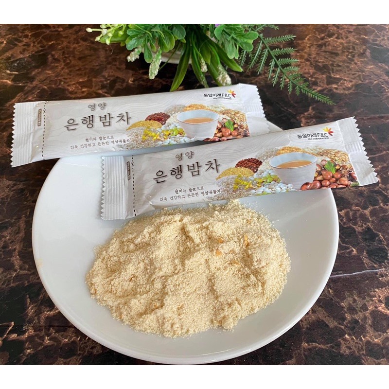 Ngũ cốc Hàn quốc trắng ít đường TEA CORPORATION 50 gói (date mới)