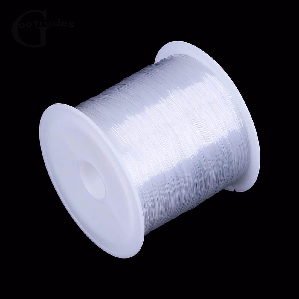 Aaron1 Cuộn Dây Câu Cá Nylon Trong Suốt 0.2-0.8mm