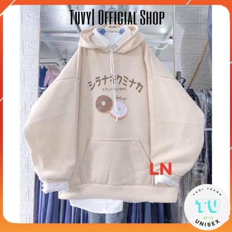 Hoodie Nam Nữ TUVYSHOP  Áo hoodie bánh chữ nhật TH6