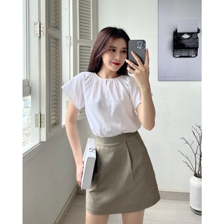MINX - Áo Lita Plain Blouse