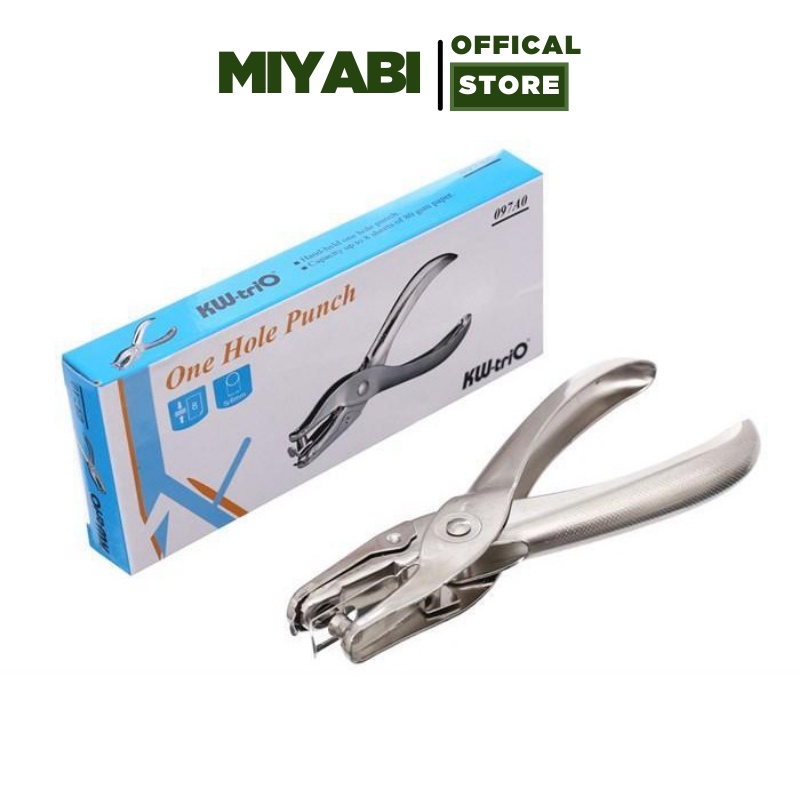 Dụng cụ Kìm Đục lỗ -1 lỗ - 97A0 kw-triO -1 cái - đục được tối đa10 tờ